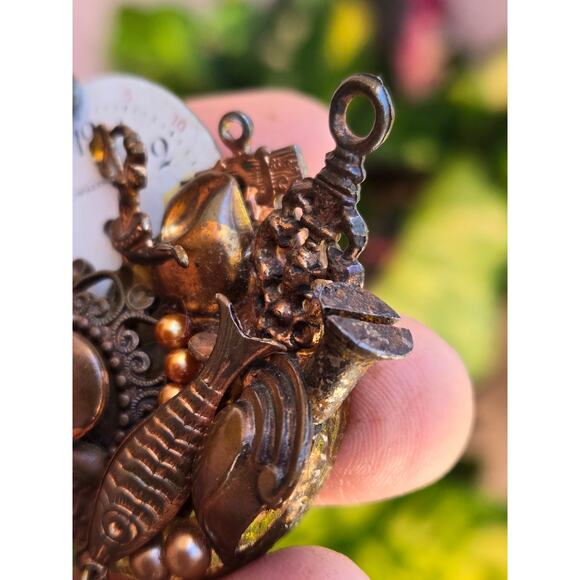 Vtg RARE 1980 JOHN WIND MAXIMAL ART Brooch Piece! Nautical Theme, One Of A Kind - Picture 4 of 8